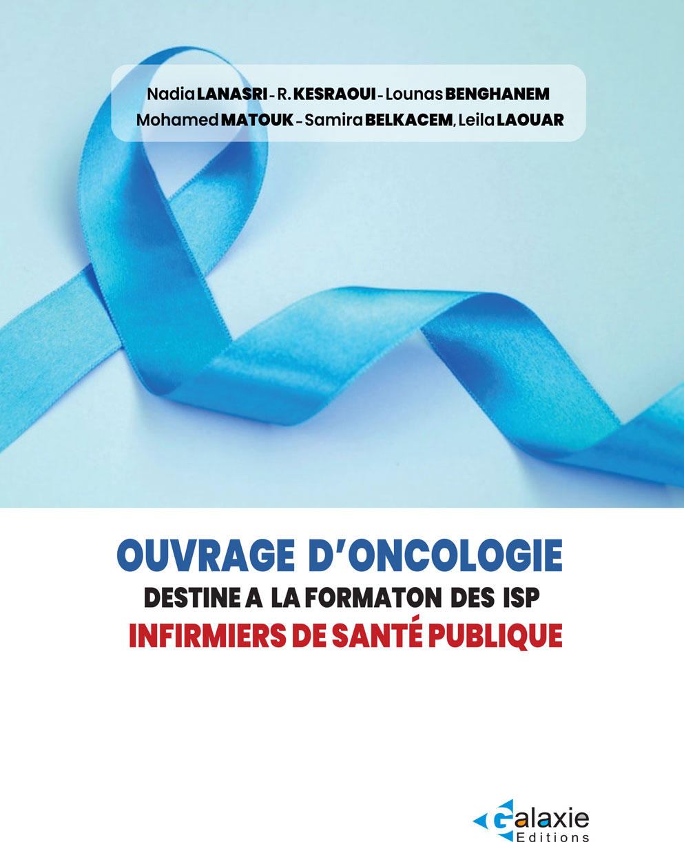 Ouvrage d'Oncologie destiné à la formation des INFIRMIERS DE SANTÉ PUBLIQUE